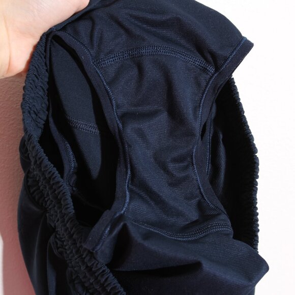 Lululemon Hotty Hot Short *High-Rise Long 4" True Navy Blue Swift Liner Size 2 - Picture 13 of 16